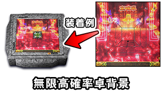 無限高確率の卓背景